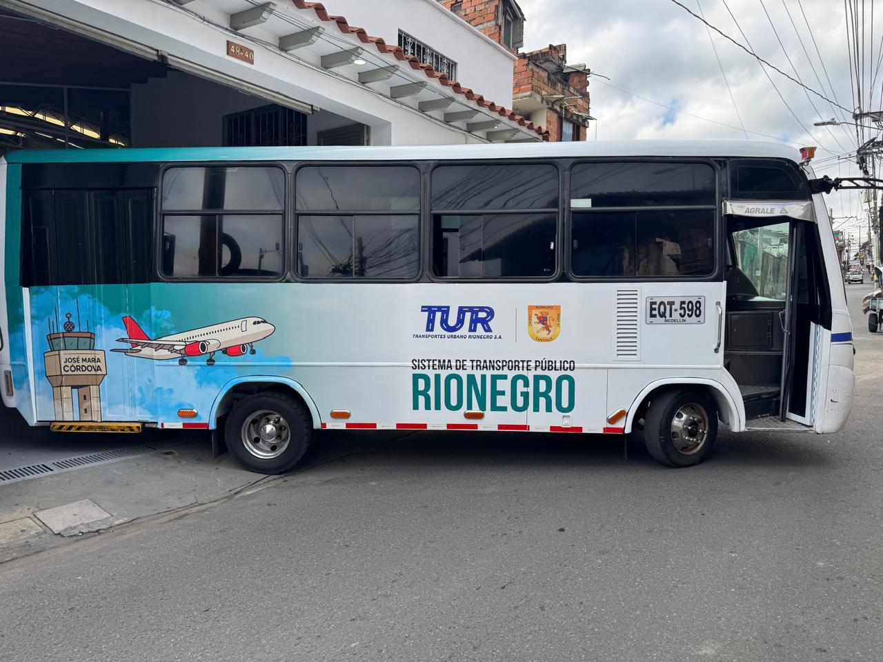 Buses de Rionegro ahora cuentan la historia del municipio: cada conductor recibirá $7 millones