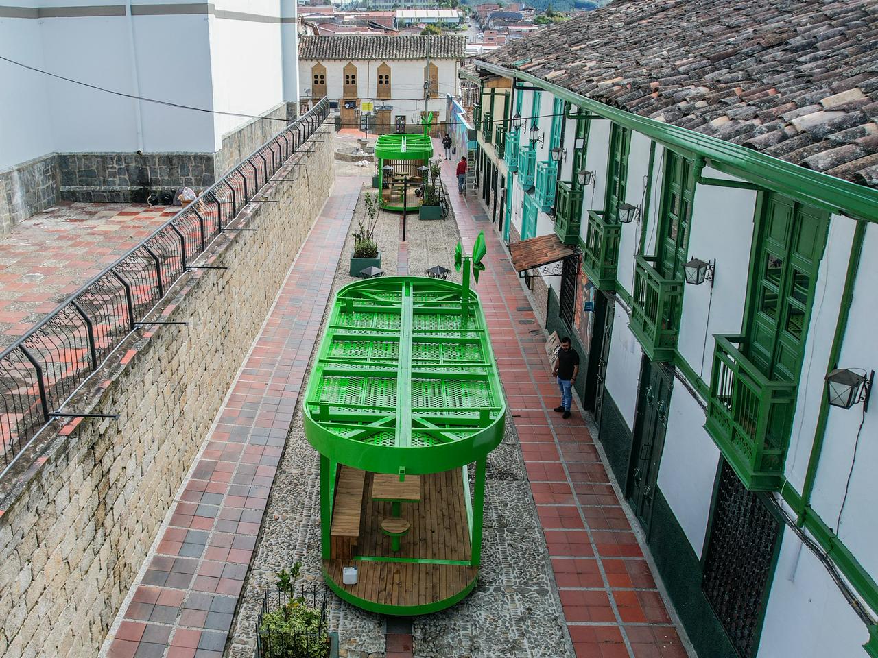 Sonsón transforma sus espacios públicos y rescata su patrimonio con nuevas intervenciones urbanas