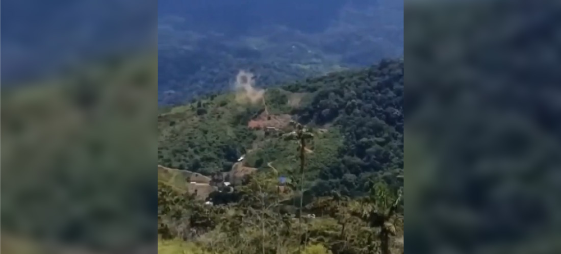 “Coronamos, coronamos”: Indignante video de los ilegales en Amalfi tras derribar el helicóptero de la Policía