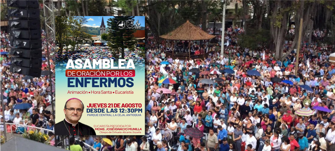 Misa Carismática en La Ceja este jueves: tenga en cuenta estas recomendaciones