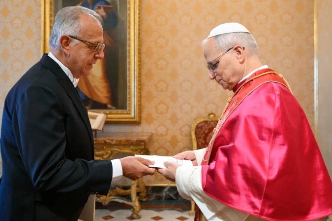 Papa León XIV recibió a Iván Velásquez como nuevo embajador de Colombia en el Vaticano