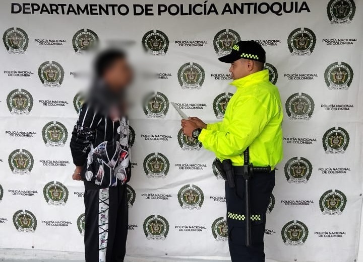 Cayó alias Juan con casi 100 gramos de estupefacientes en la ruralidad de Rionegro. Sería integrante del Clan del Golfo