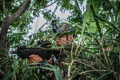 Combates en el Norte de Antioquia dejaron un integrante del Clan del Golfo muerto y un soldado herido