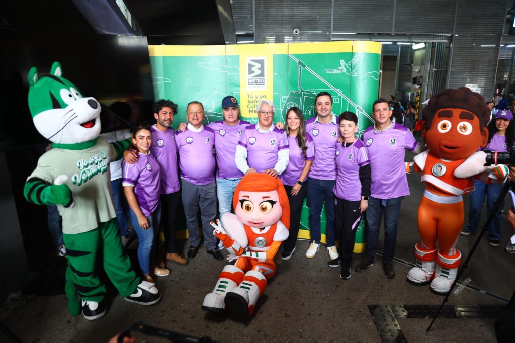 Equipos antioqueños y el Metro se pondrán la “10” por la seguridad vial en Medellín