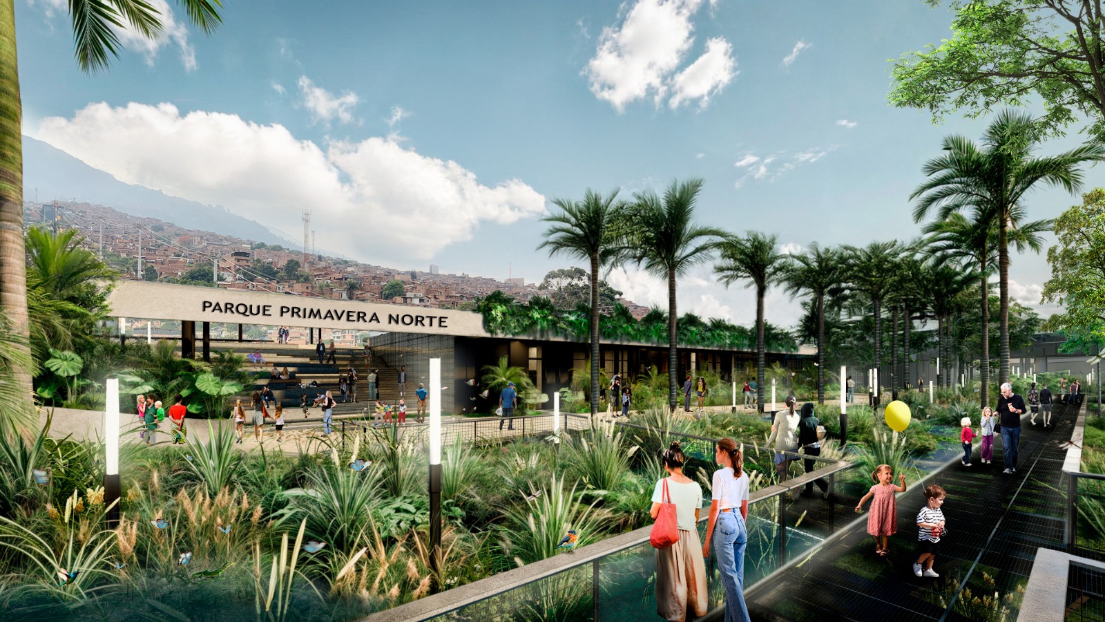 Medellín adjudicó las obras del Parque Primavera Norte, un megaproyecto para la ciudad
