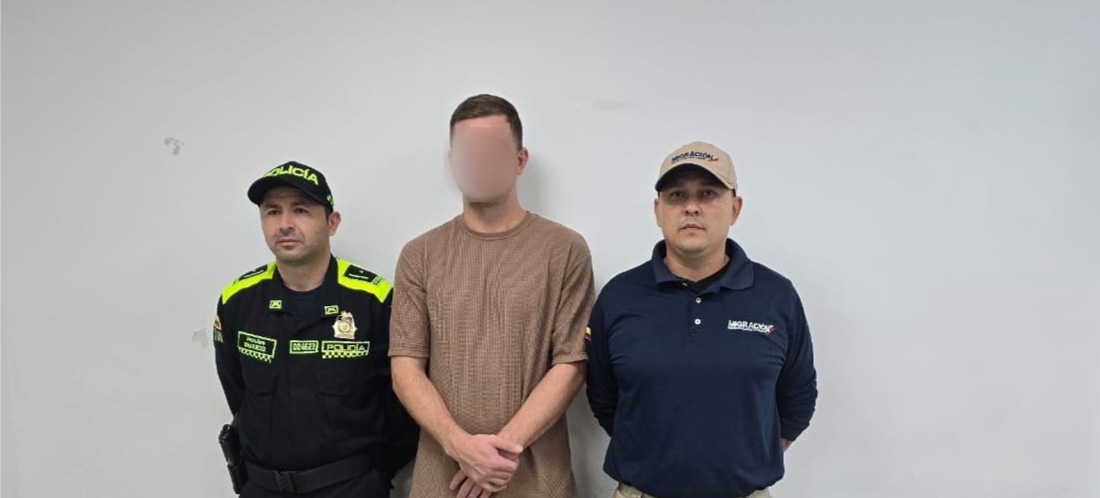 Expulsaron de Medellín a estadounidense requerido por robo en Las Vegas, EE. UU.