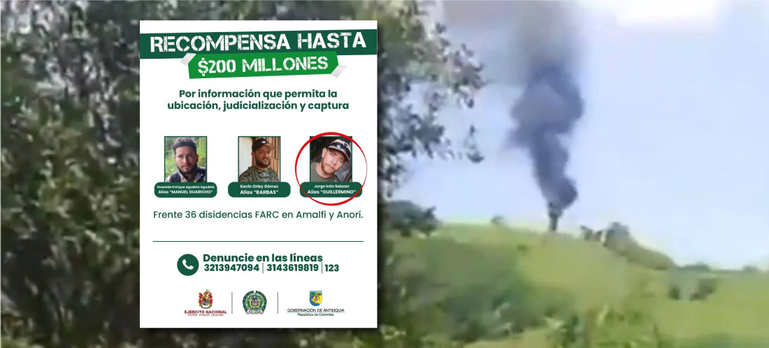 Criminales que asesinaron a 13 policías en Amalfi fueron abatidos en el Norte de Antioquia