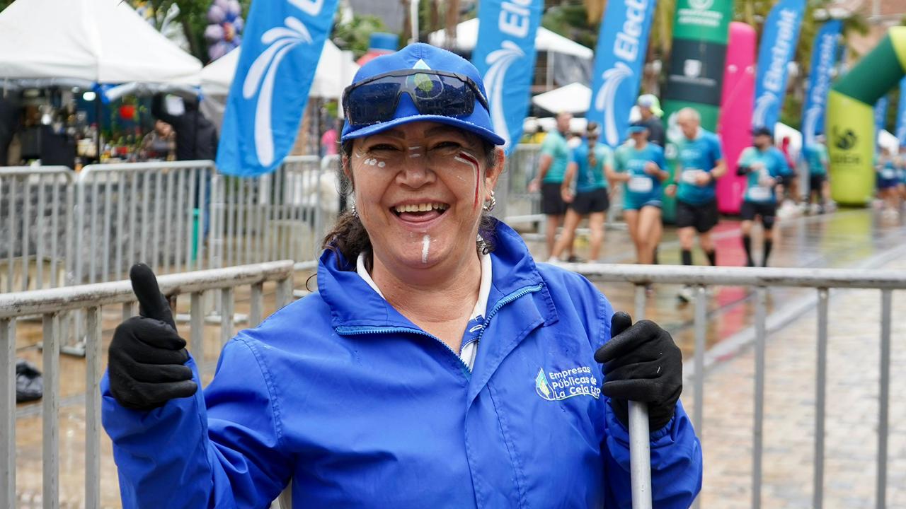 Empresas Públicas de La Ceja apoyó la Media Maratón Internacional 2025 con un equipo de más de 38 colaboradores