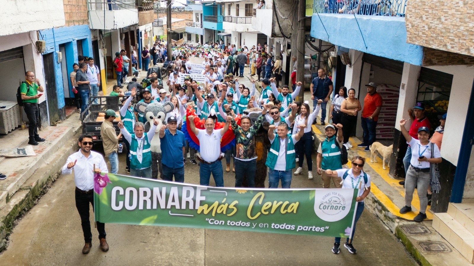 Cornare fortalece la gestión ambiental con más de $22 000 millones en convenios durante su recorrido por el Oriente antioqueño