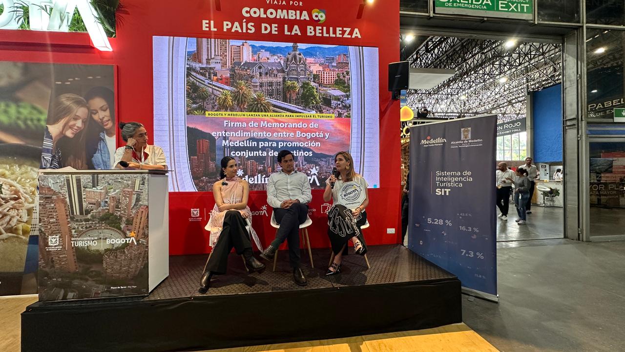 Medellín y Bogotá pactan alianza histórica para el turismo responsable