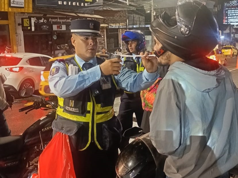 Medellín le apuesta a la vida: siniestros viales por embriaguez bajaron 13,2 % en 2025