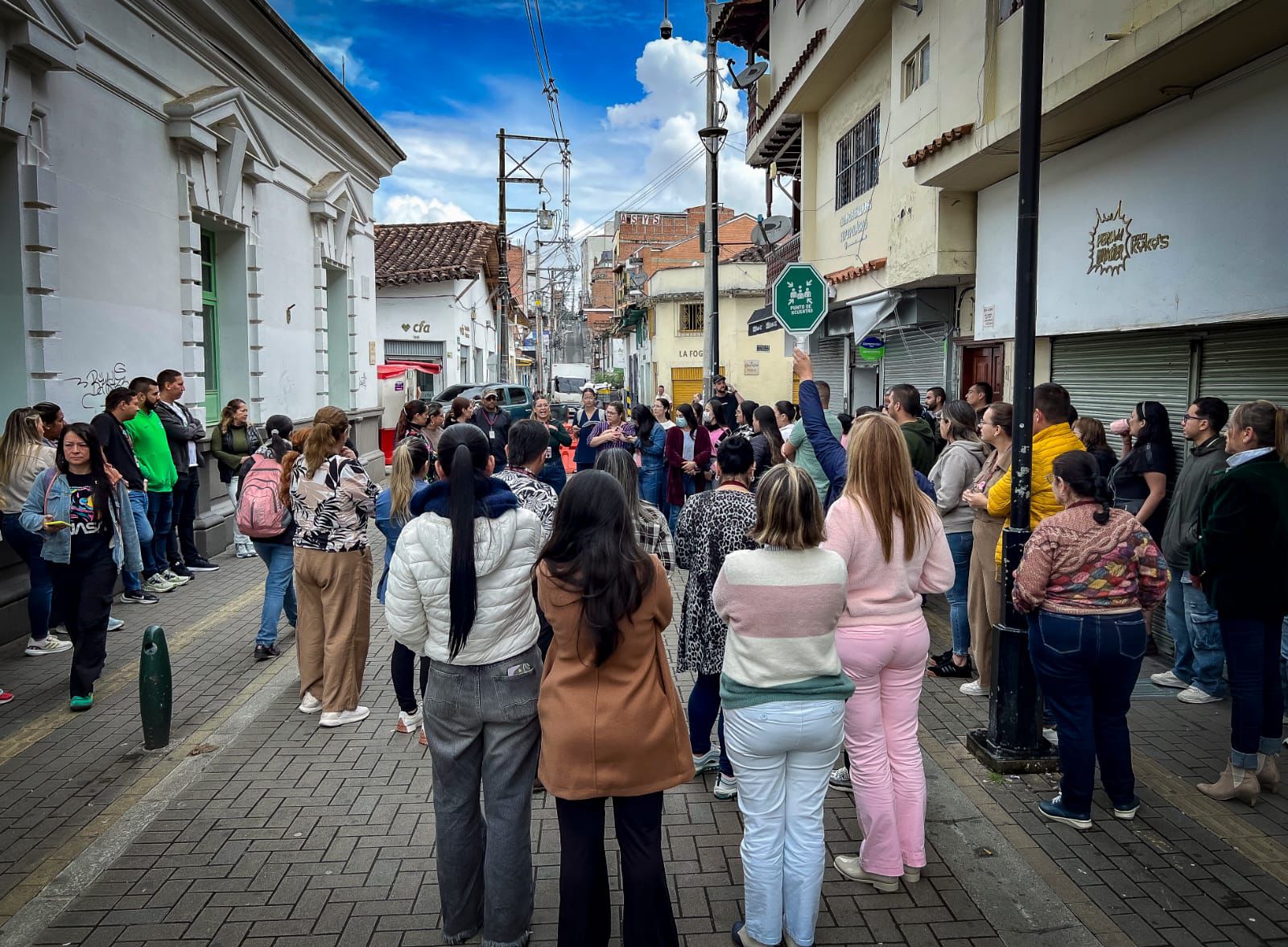 En imágenes: así fue el simulacro de emergencia y evacuación en la Alcaldía de Rionegro