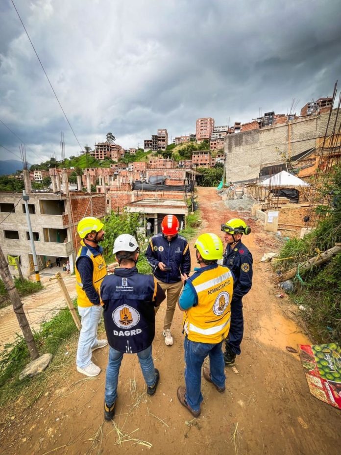 Lluvias recientes dejan 115 reportes de emergencia en Medellín. Estas son las zonas más afectadas
