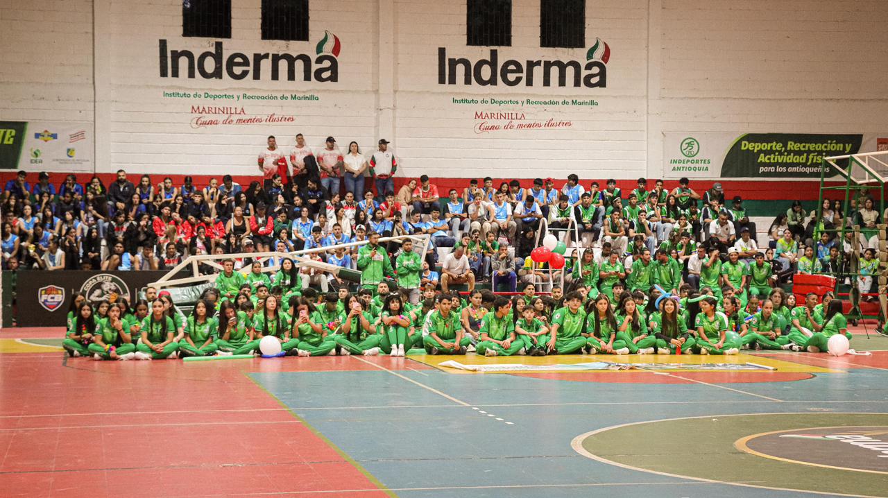 Fiesta deportiva en Marinilla: 1.900 jóvenes disputan el Zonal Oriente de los Juegos Departamentales