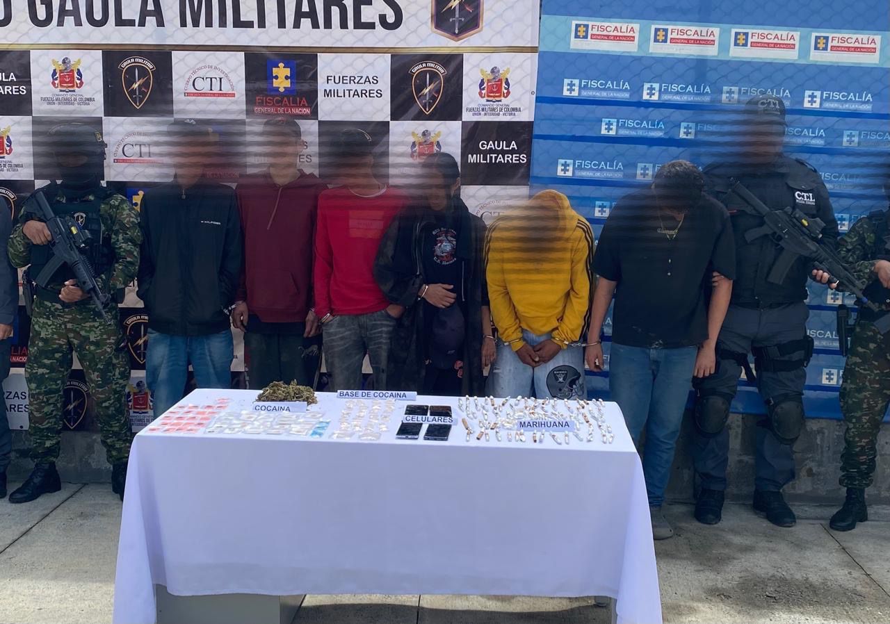 En operativo contra El Mesa desmantelaron varios centros de acopio de drogas en El Carmen de Viboral