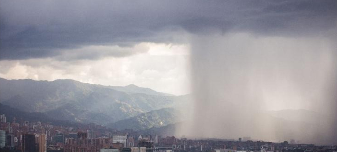 Fuertes lluvias en Medellín generaron la cancelación de ocho vuelos que llegaban y salían del Olaya Herrera