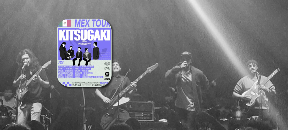 Kitsugaki emprenderá su primera gira internacional: “México Tour 2025”. Habrá concierto pro tour