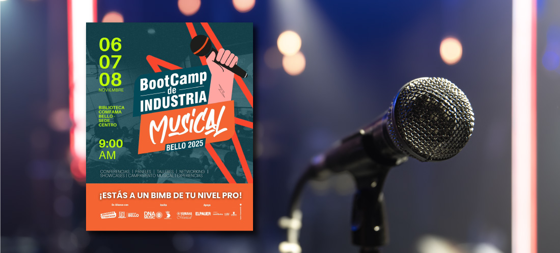 Bello abre sus puertas para el Bootcamp de Industria Musical BIMB 2025