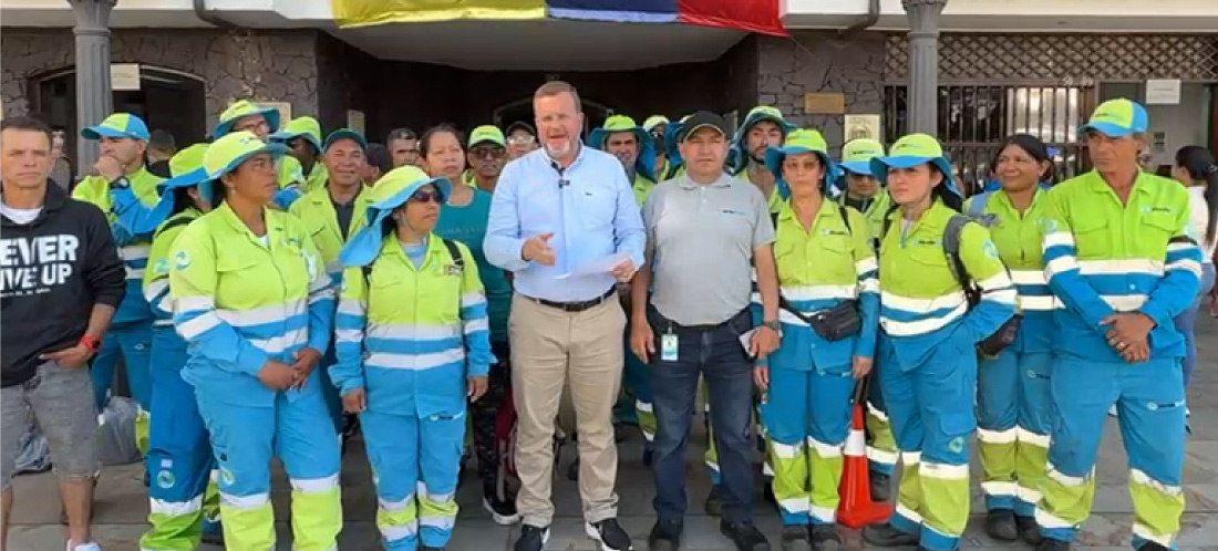 «Con todo el peso de la ley castiguen a estas personas»: Alcalde de Rionegro exige justicia por brutal golpiza a operario de aseo