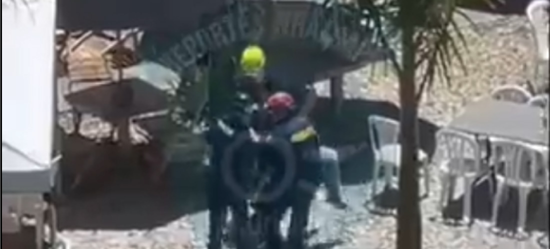 ¡Urgente! Buscan a responsable de intento de robo a turistas en El Peñol, dos personas quedaron heridas