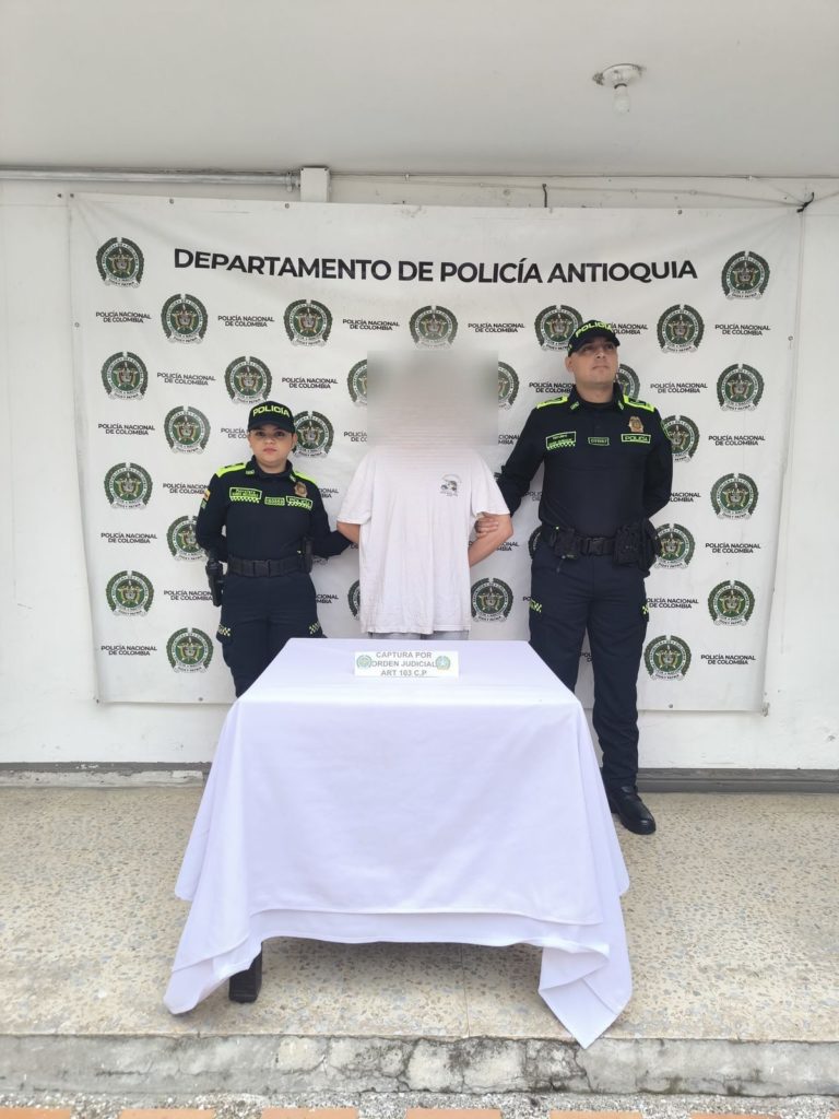 Capturaron en Marinilla a presuntos miembros del Clan del Golfo al parecer vinculados con siete homicidios