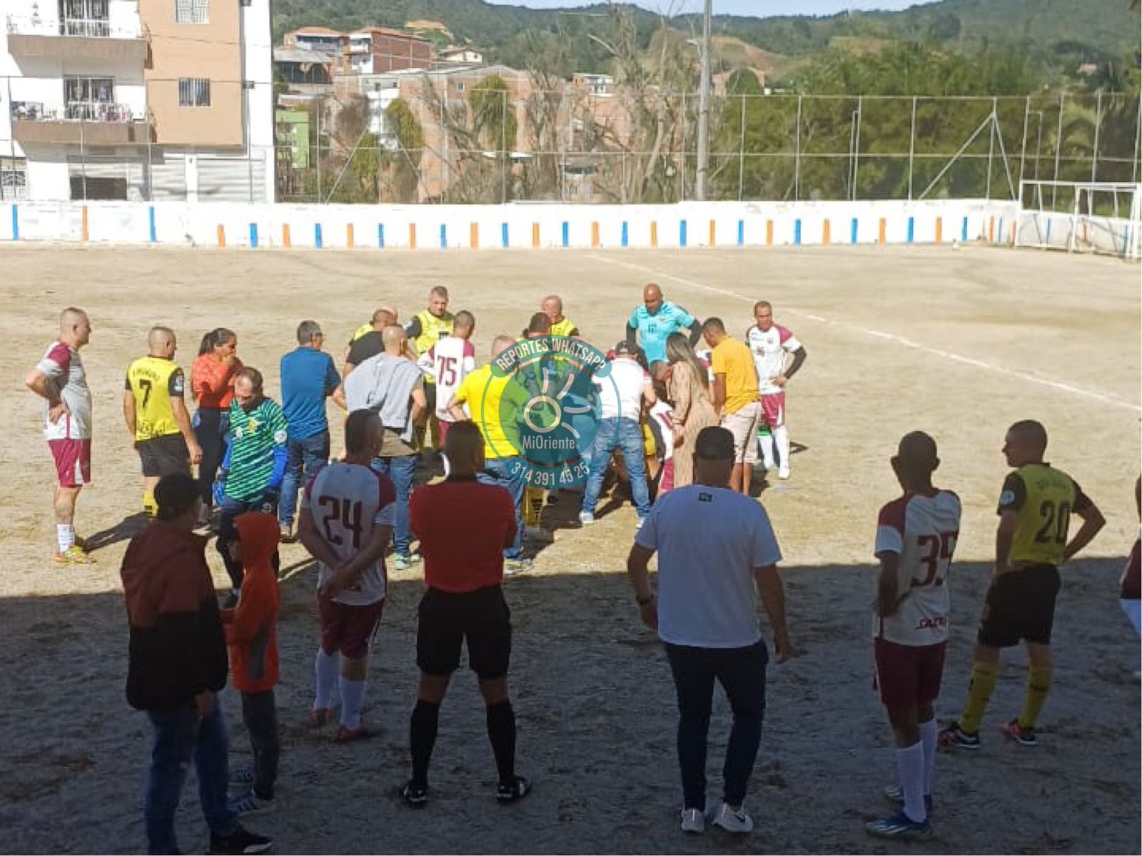 Jugador murió tras desvanecerse en un partido de fútbol en El Santuario