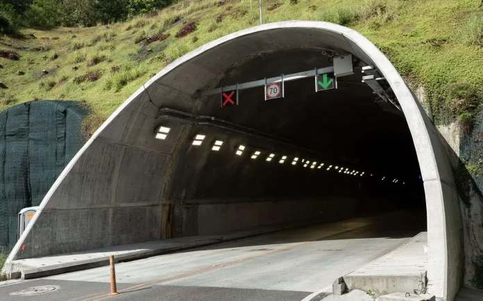 Túnel de Oriente inicia hoy sus cierres nocturnos hasta el viernes