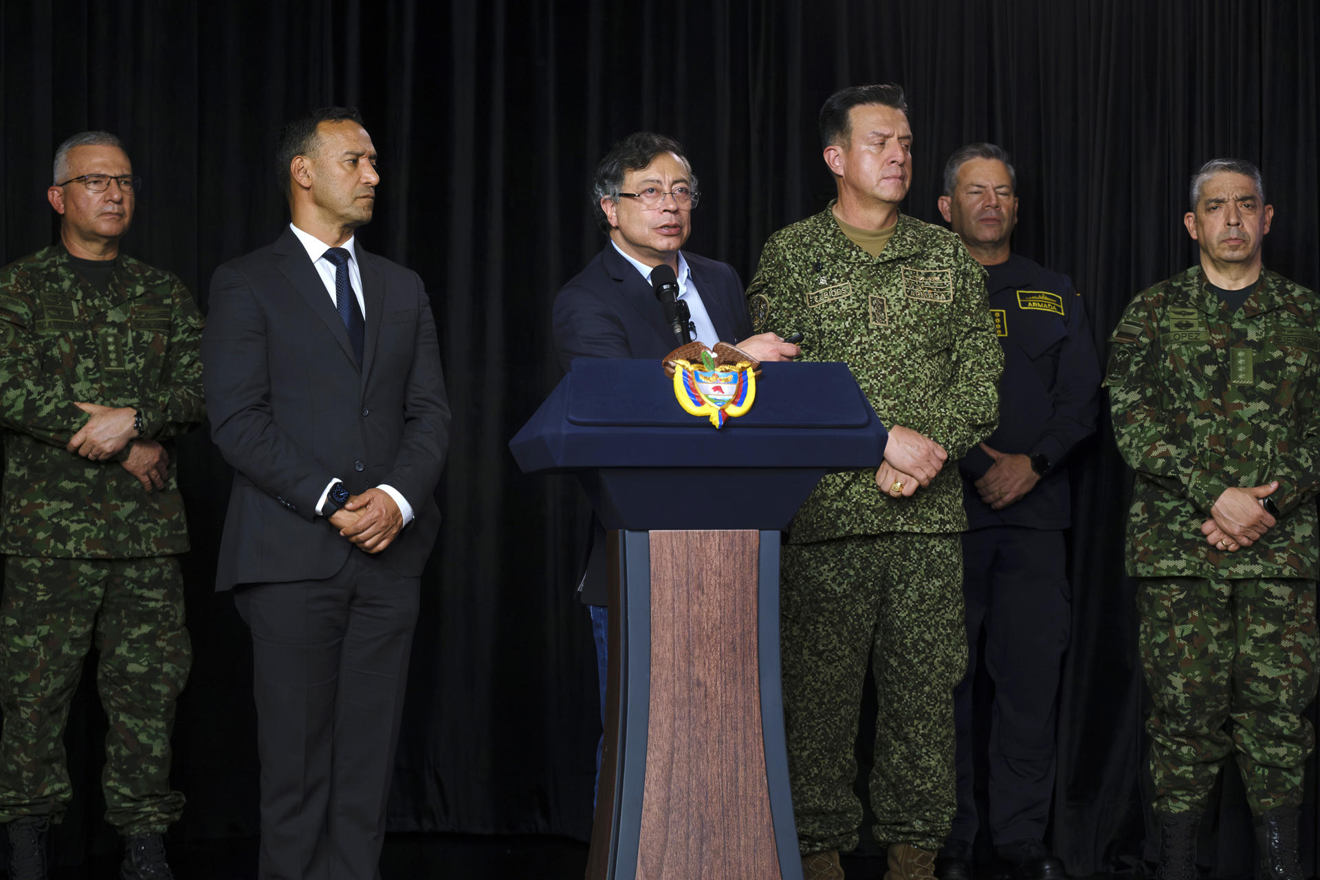 Presidente Gustavo Petro anuncia cambio en la cúpula militar para 2026, estos son los nombramientos