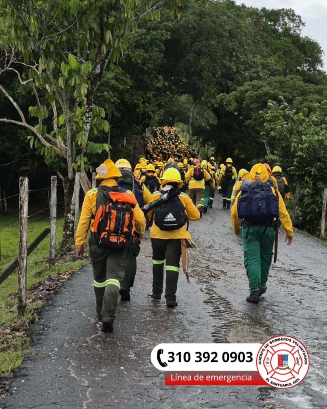 Bomberos El Santuario logran tres títulos de campeones en Caquetá