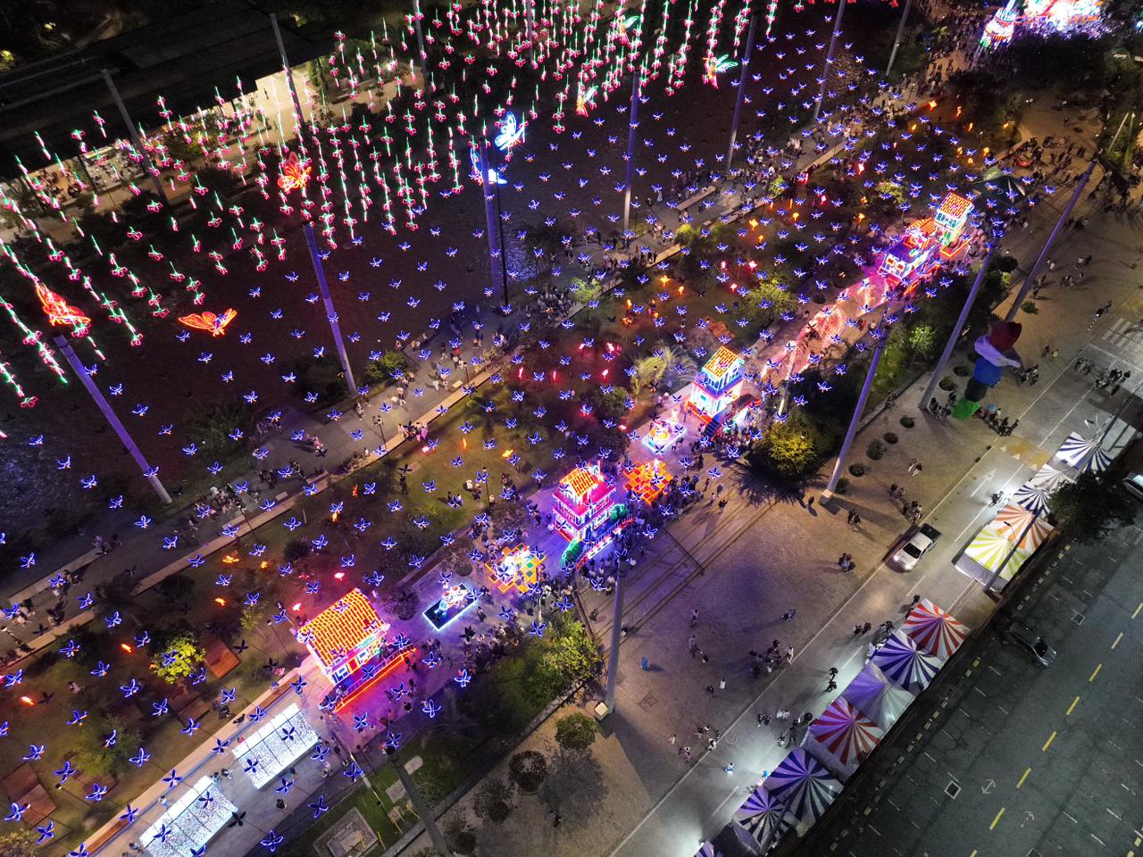 EPM invita a disfrutar los Alumbrados de Medellín y 15 municipios antioqueños este puente festivo