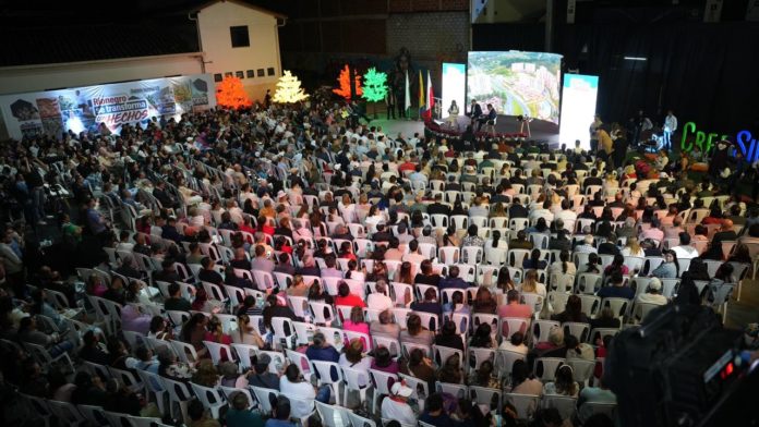 Alcalde de Rionegro Jorge Rivas rindió cuentas, estas son las obras y cifras que presentó