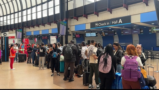 El Aeropuerto Internacional Jose Maria Cordova de Rionegro presenta filas extensas de pasajeros 2