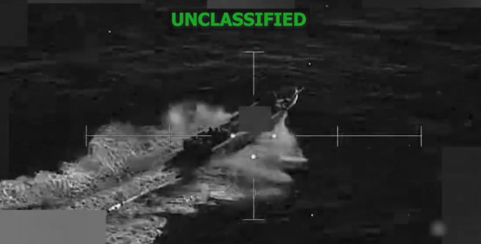 Estados Unidos atacó otra lancha en el océano Pacífico con un saldo de cuatro víctimas