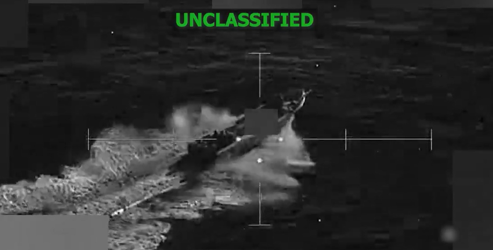 Estados Unidos atacó otra lancha en el océano Pacífico con un saldo de cuatro víctimas