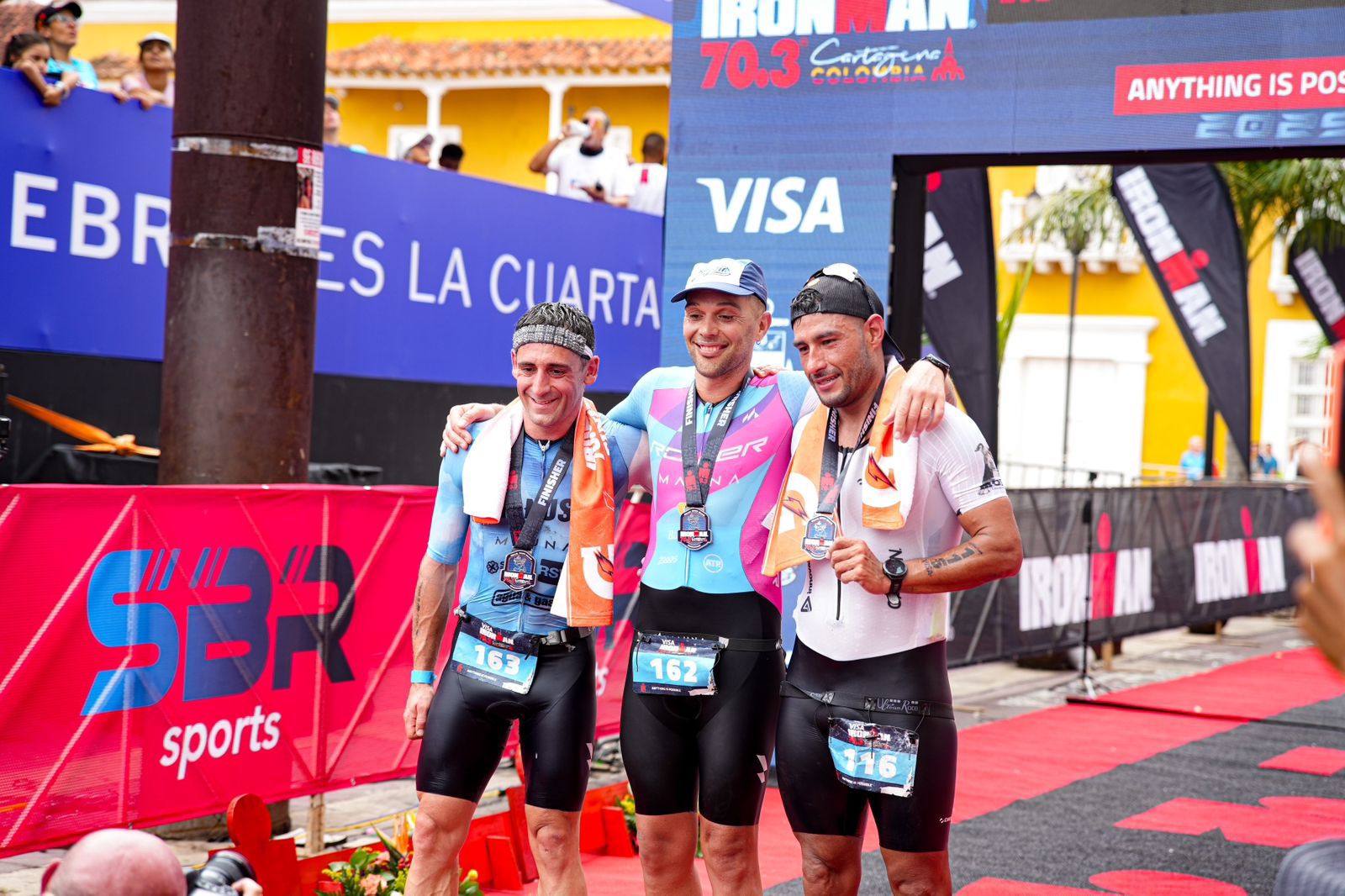 Triatleta de Rionegro logró podio en el Ironman 70.3 de Cartagena y clasificó al Mundial de Niza 2026
