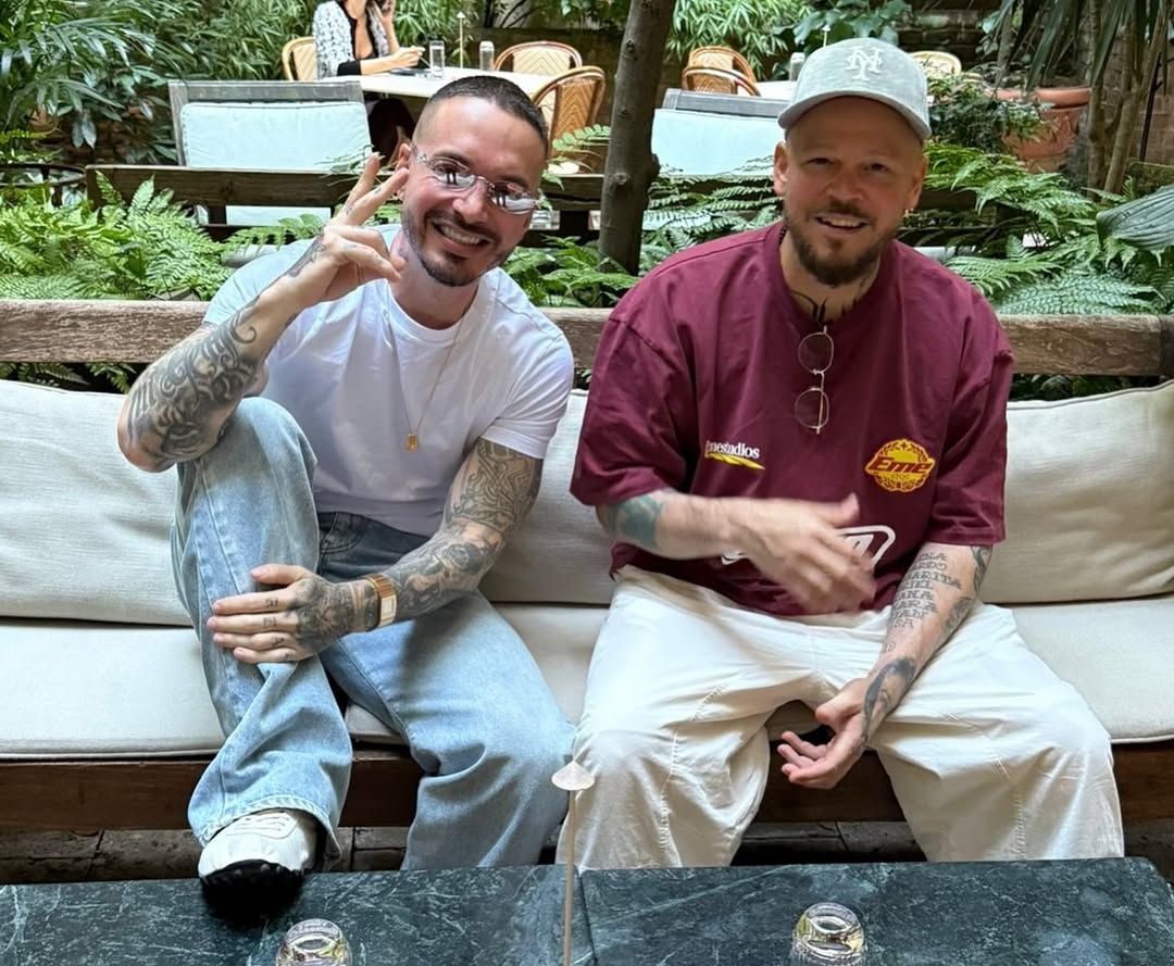 J Balvin y Residente publican fotografía confirmando que hicieron las paces, después de cuatro años