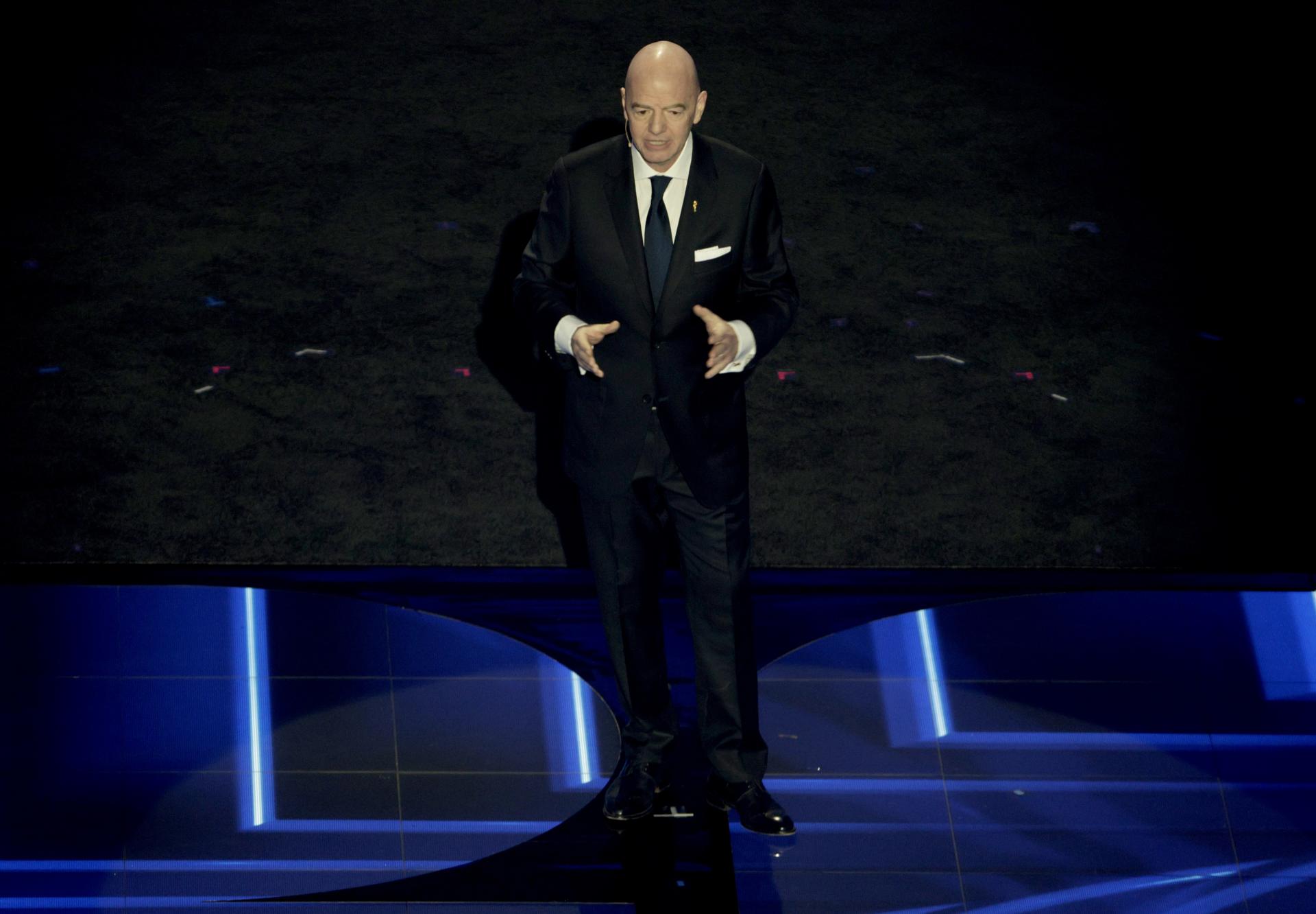 Infantino: “El Mundial será el mayor evento que la humanidad ha visto y verá”