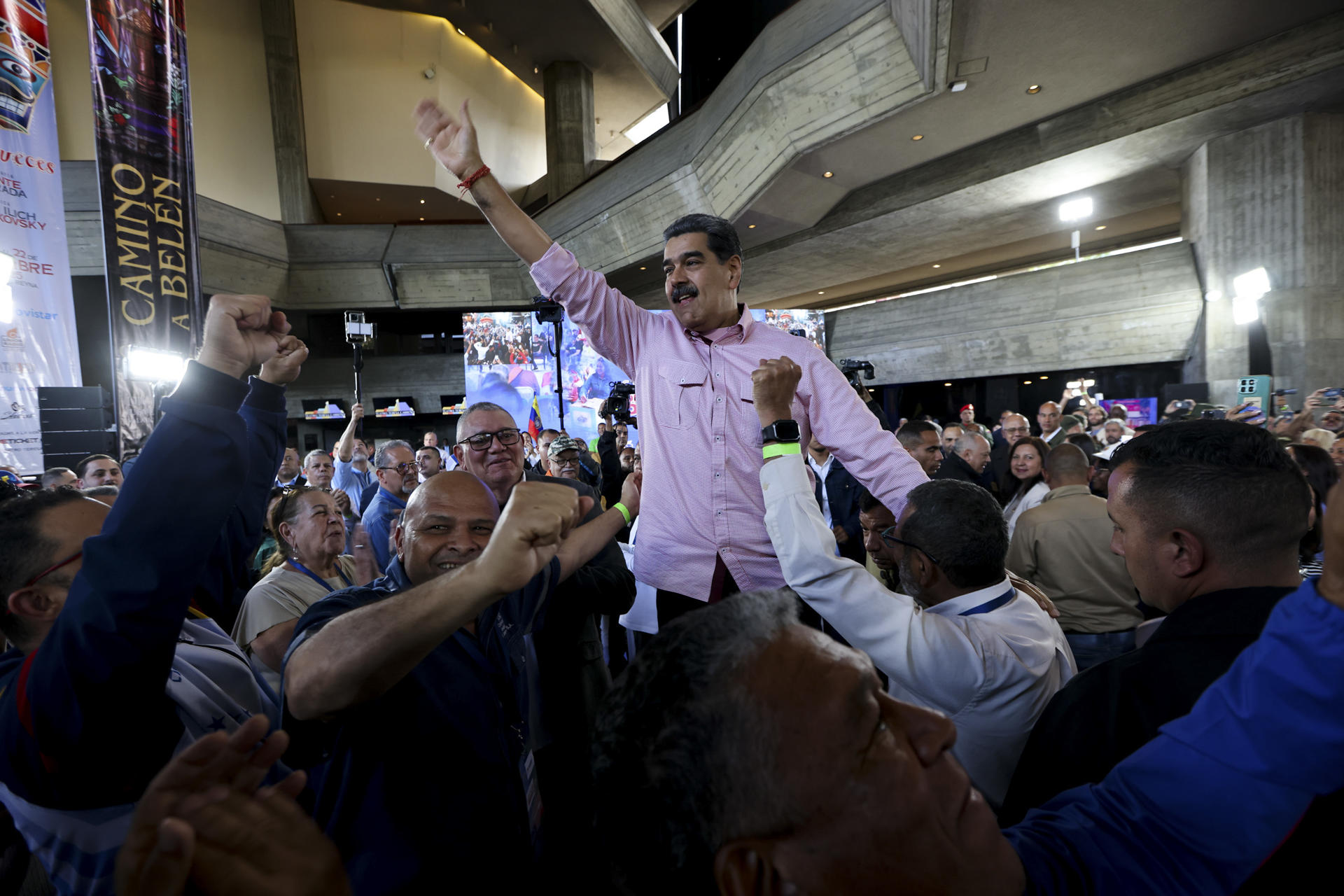 Nicolás Maduro llama a trabajadores petroleros a organizar “una gran protesta mundial” contra EE. UU.