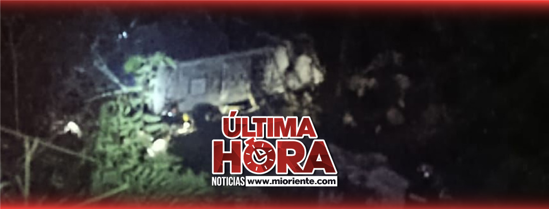 Accidente de bus en vía a Segovia deja 16 muertos y 19 heridos