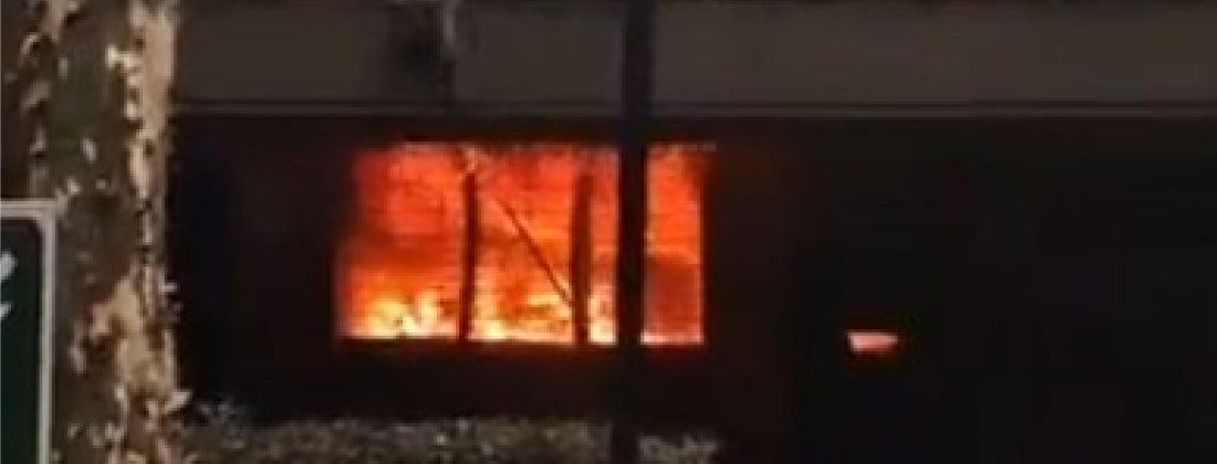 Alcalde de Medellín pidió que las autoridades judiciales entren al Politécnico JIC para hallar a quienes quemaron una oficina