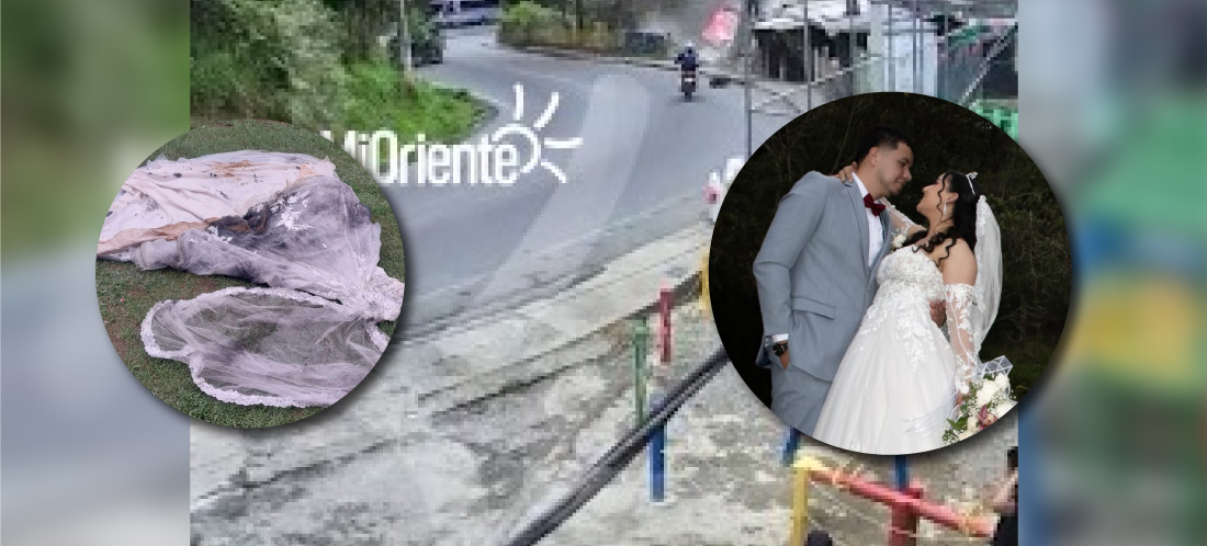 “Ahí estaba mi esposa”: habló motociclista que bajó por el barranco tras accidente del bus en la vía a Santa Elena