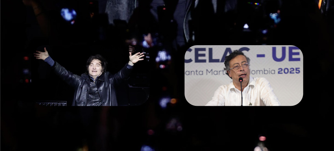 Milei lidera imagen presidencial en Suramérica y Petro es penúltimo, solo por encima de Maduro