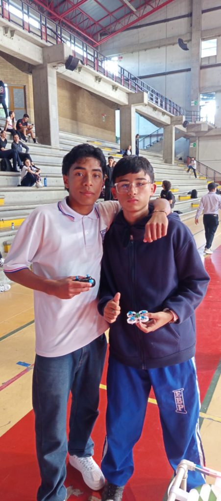 Camilo y Juan Andres el dia de la competencia final