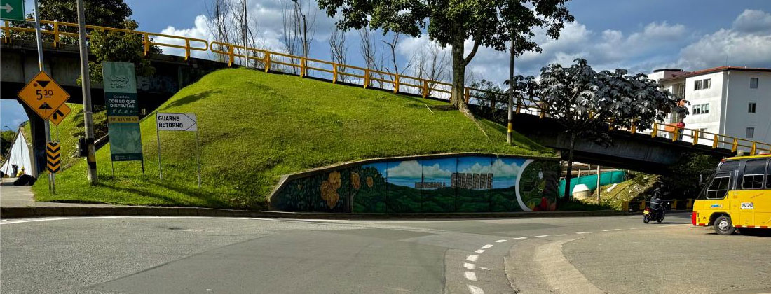 A partir del 19 de enero habrá cierre vial en La Bomba, acceso a Guarne por obra del colector