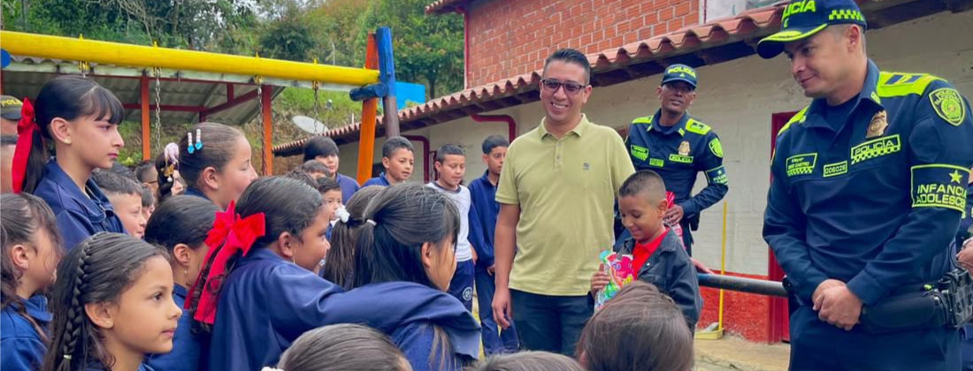 Autoridades despliegan jornada de acompañamiento por regreso a clases en Guarne