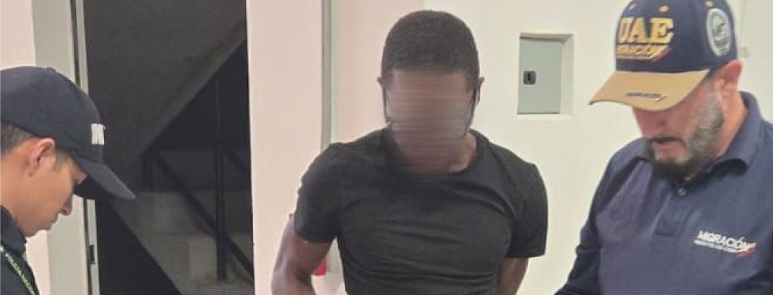 Capturaron a ciudadano guyanés en el centro de Medellín con circular roja por tentativa de homicidio en Argentina