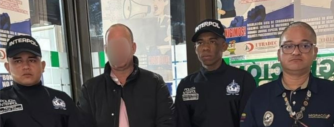 Capturaron en el aeropuerto de Rionegro a irlandés con circular roja de Interpol buscado por homicidio y porte de armas 
