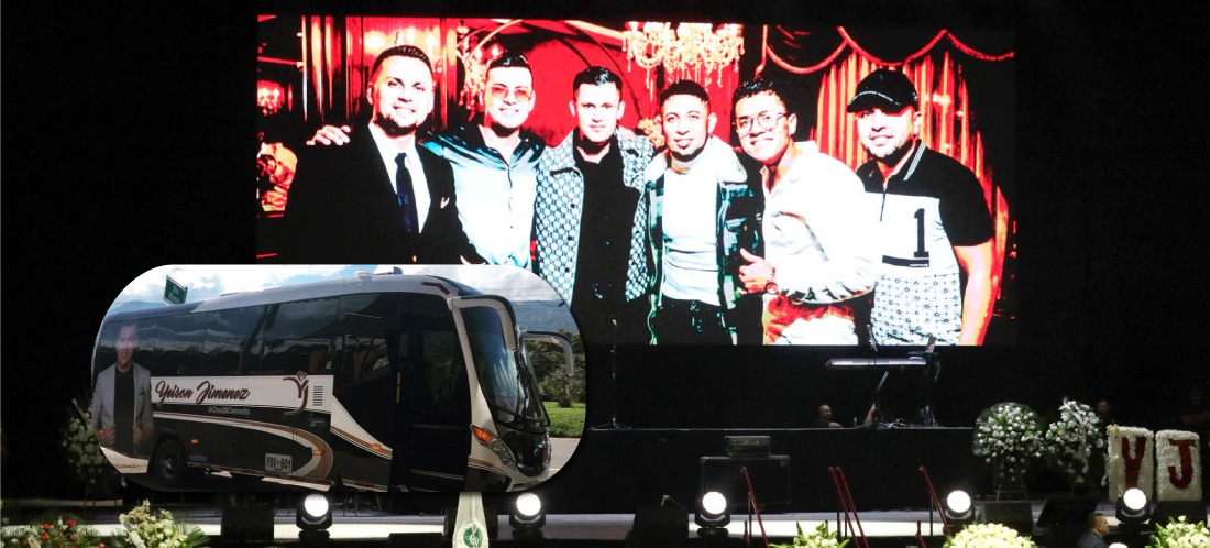 En medio del homenaje a Yeison Jiménez, robaron el equipo que controla instrumentos y música