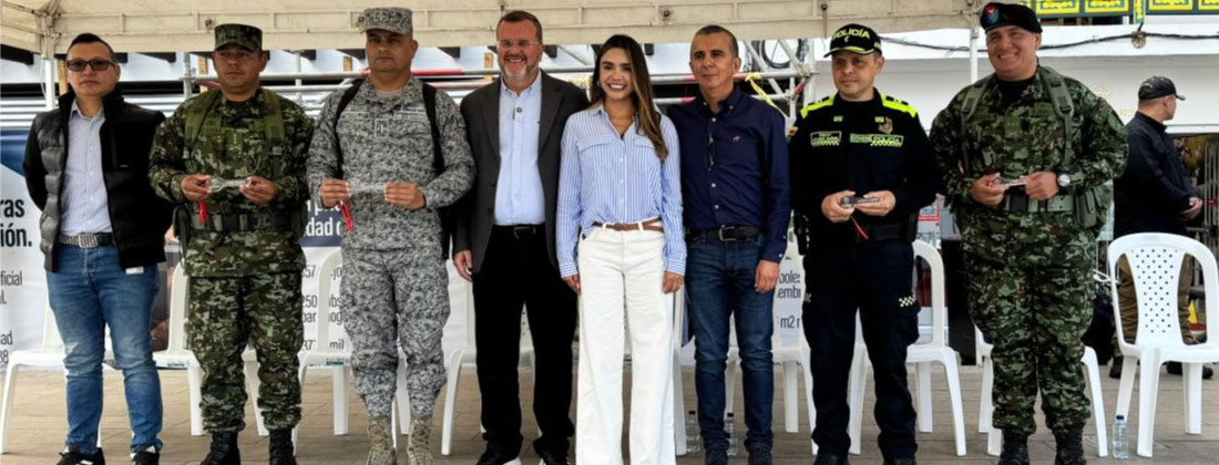 Rionegro pone en operación 48 nuevos vehículos para la Fuerza Pública