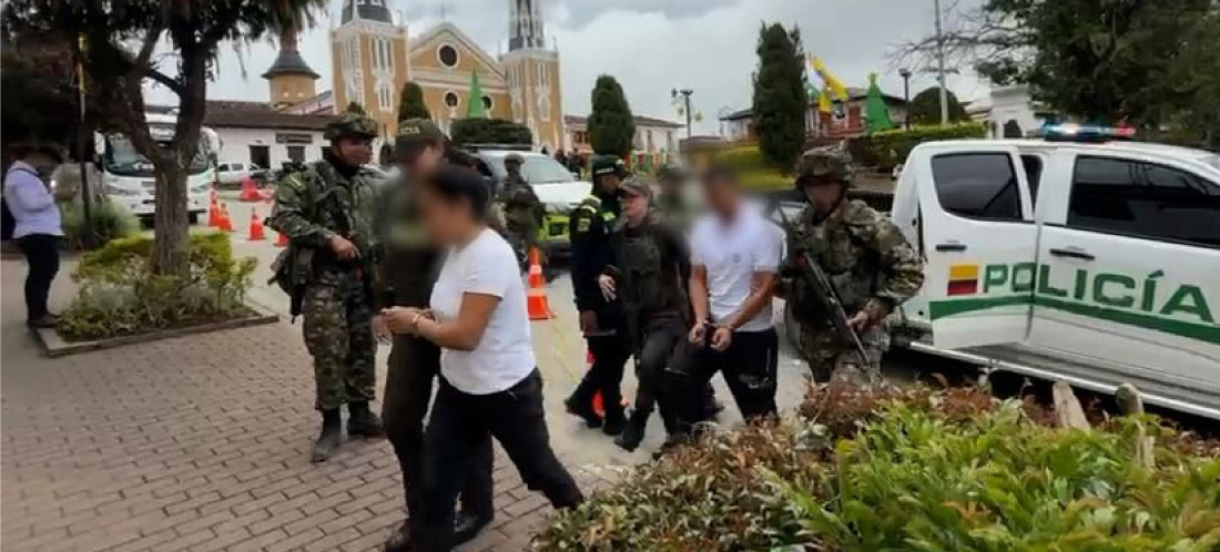 Se conocen más detalles del operativo que dejó dos personas capturadas en Abejorral